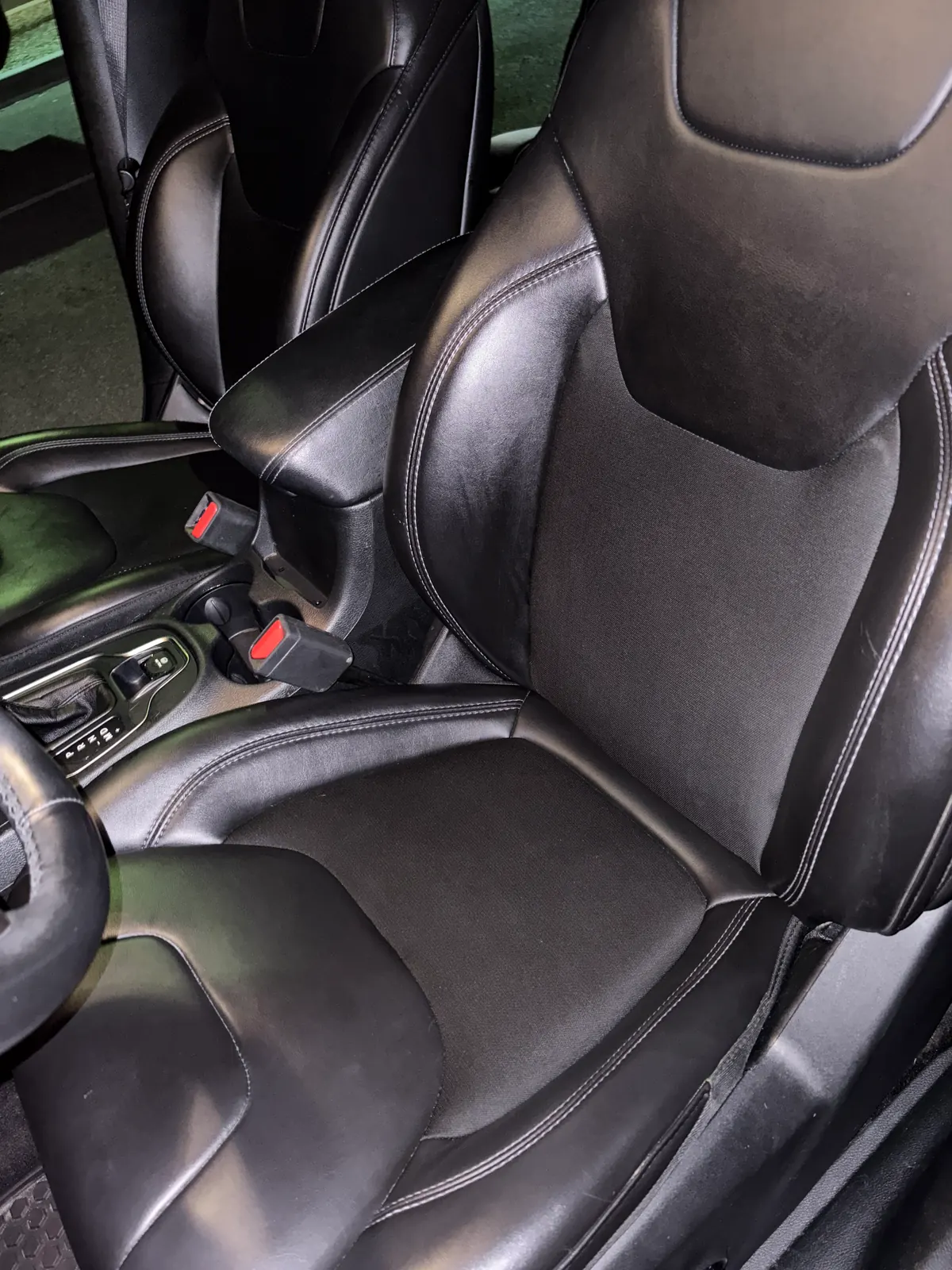 Front seat after detail